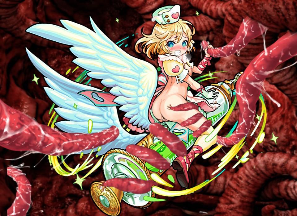 [Monster strike] stripped of the patching of the Photoshop [Black bird] 24