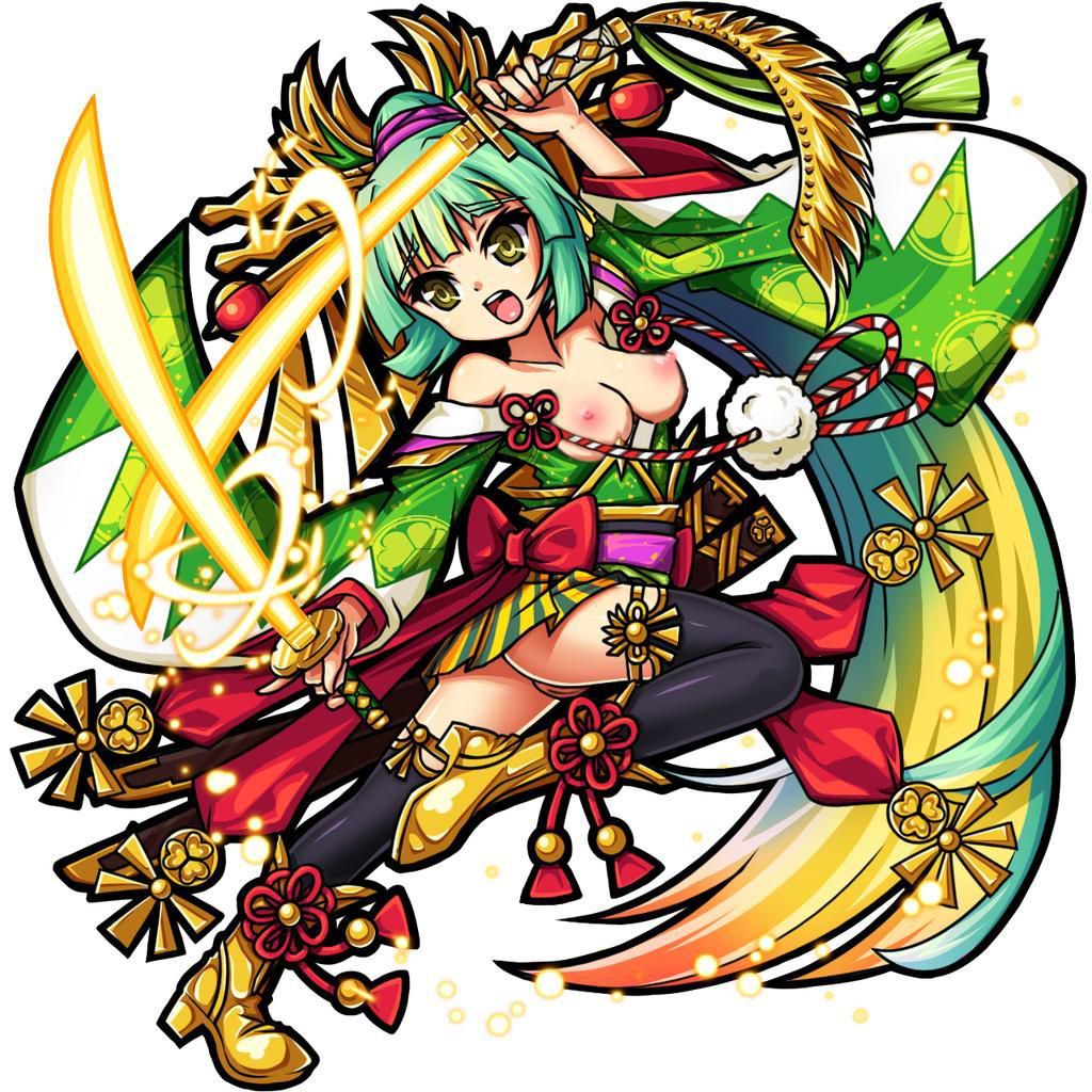 [Monster strike] stripped of the patching of the Photoshop [Black bird] 25