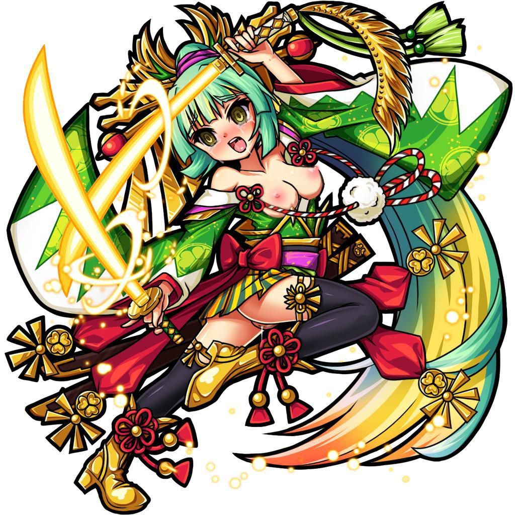 [Monster strike] stripped of the patching of the Photoshop [Black bird] 27