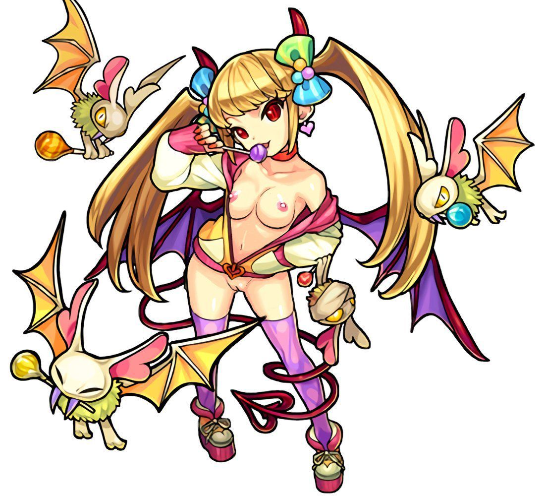 [Monster strike] stripped of the patching of the Photoshop [Black bird] 5