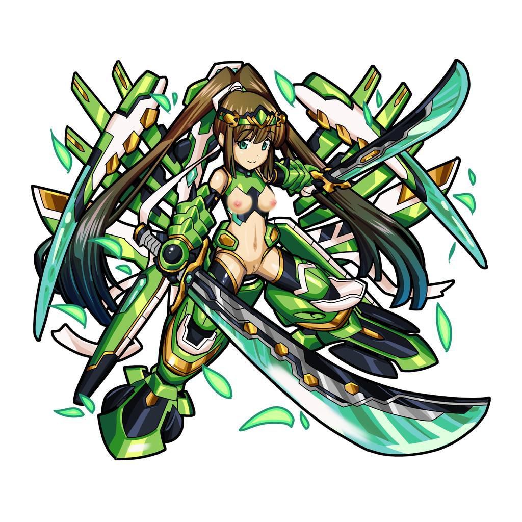 [Monster strike] stripped of the patching of the Photoshop [Black bird] 8