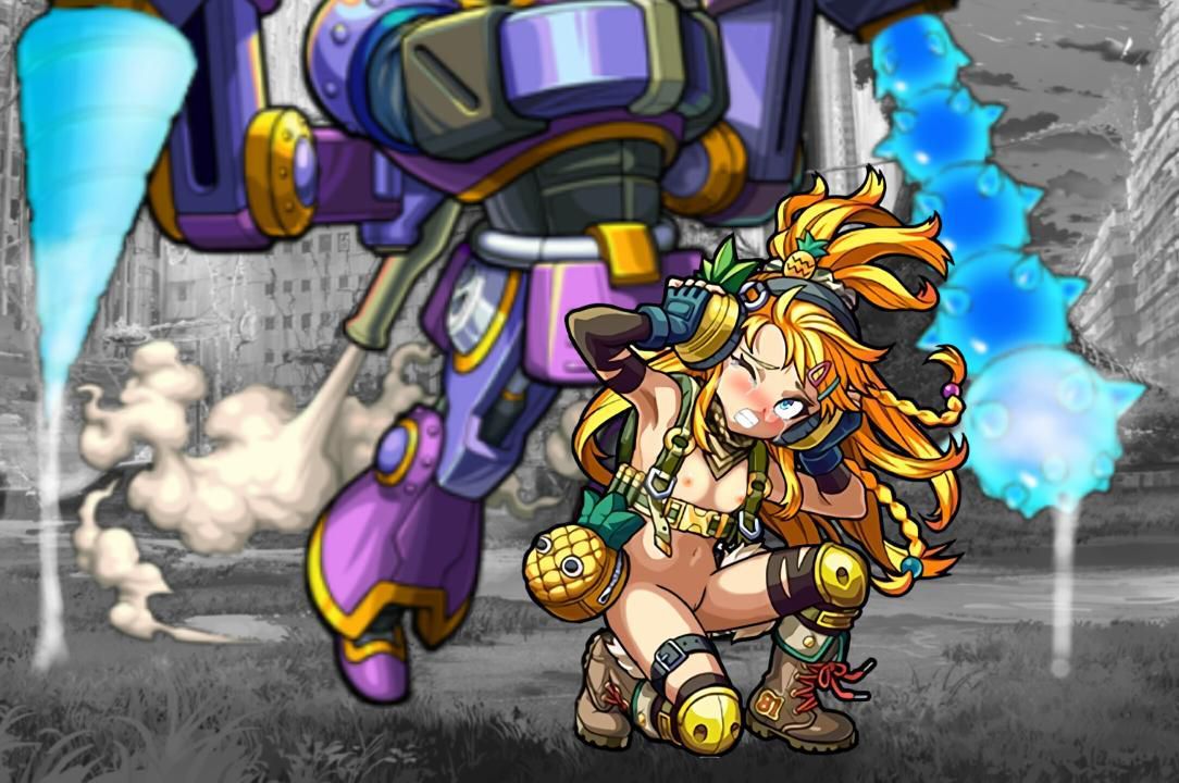 [Monster strike] stripped of the patching of the Photoshop [Black bird] 92