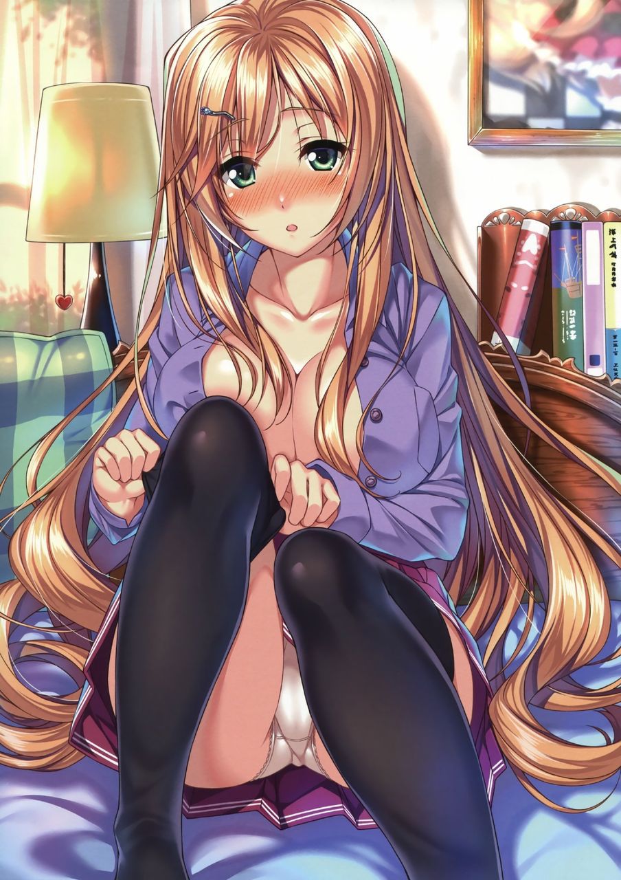 Secondary erotic image of a beautiful leg girl wearing knee socks [2nd edition] [Knee socks] 1