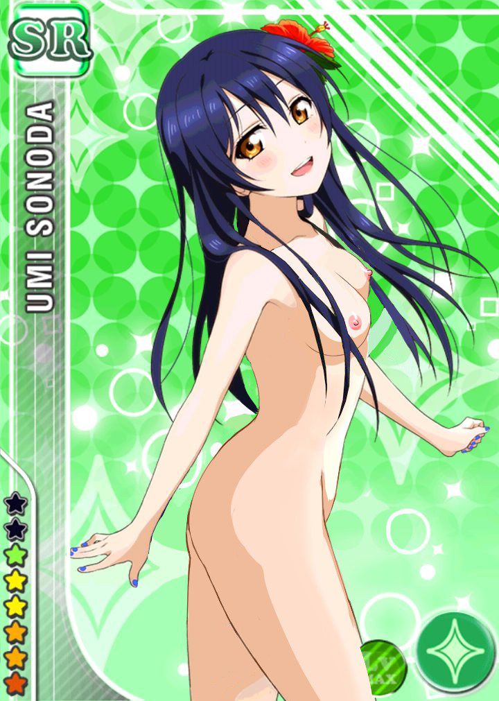 Love Live! ] μ 's (muse) stripping of members Photoshop part1 29