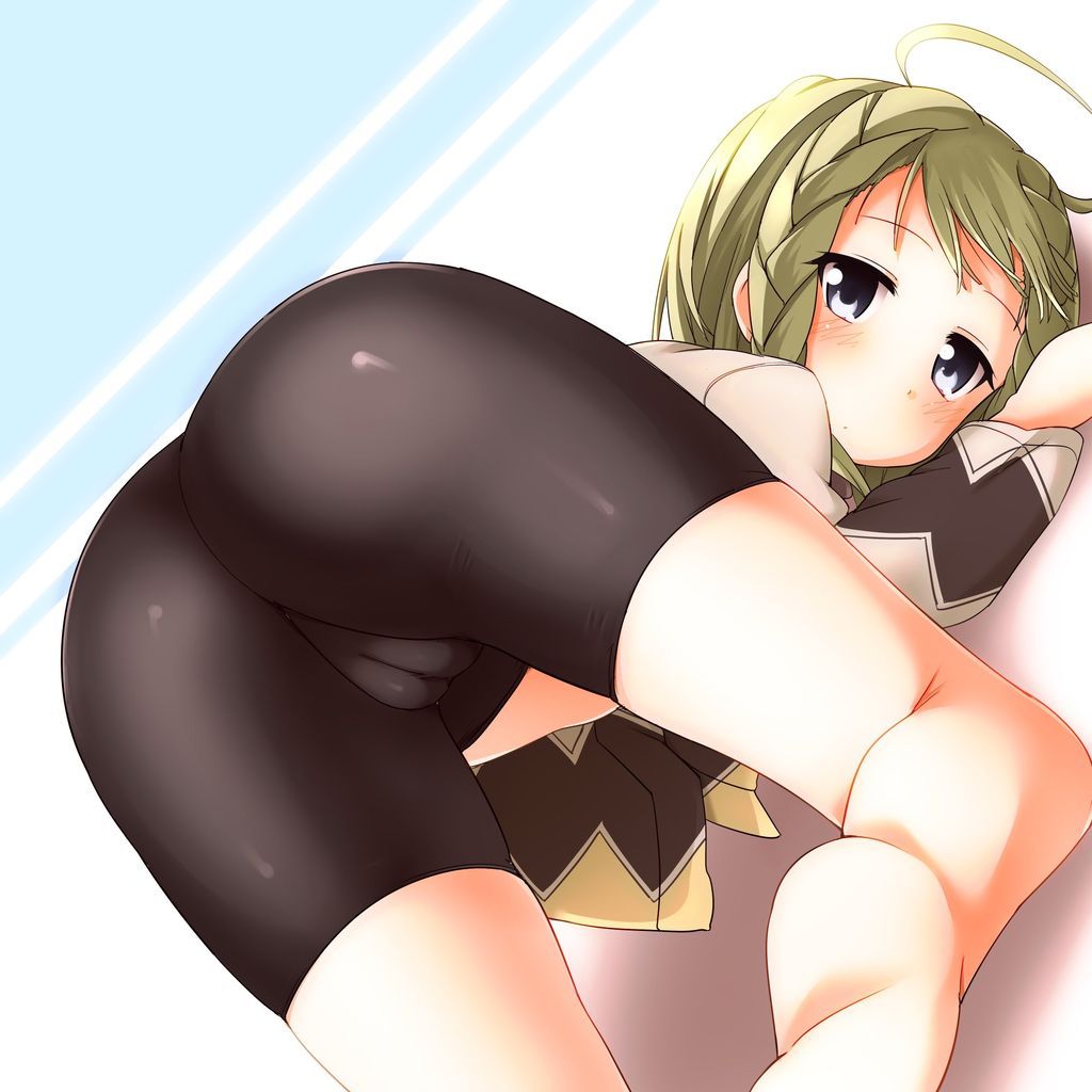 [2nd] Second erotic image of a girl spats in close contact with the Chile of the lower body. 9 [Spats] 19
