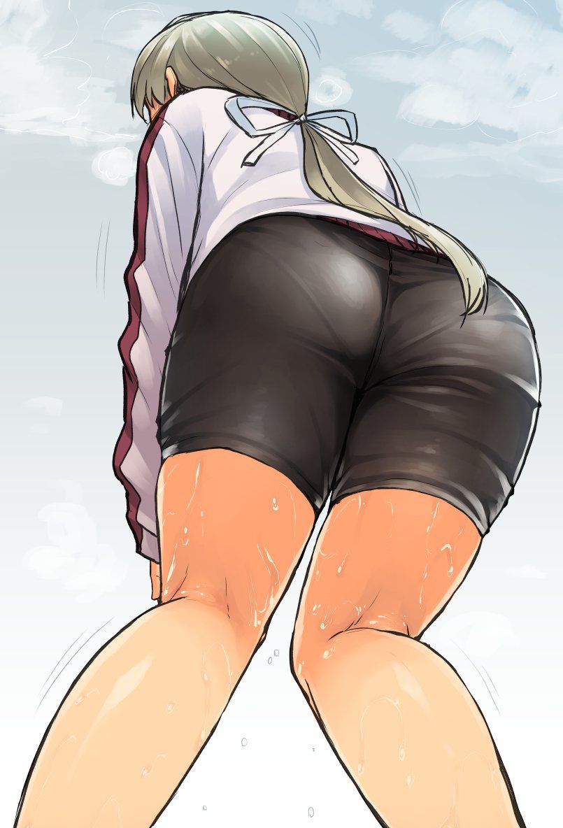 [2nd] Second erotic image of a girl spats in close contact with the Chile of the lower body. 9 [Spats] 34