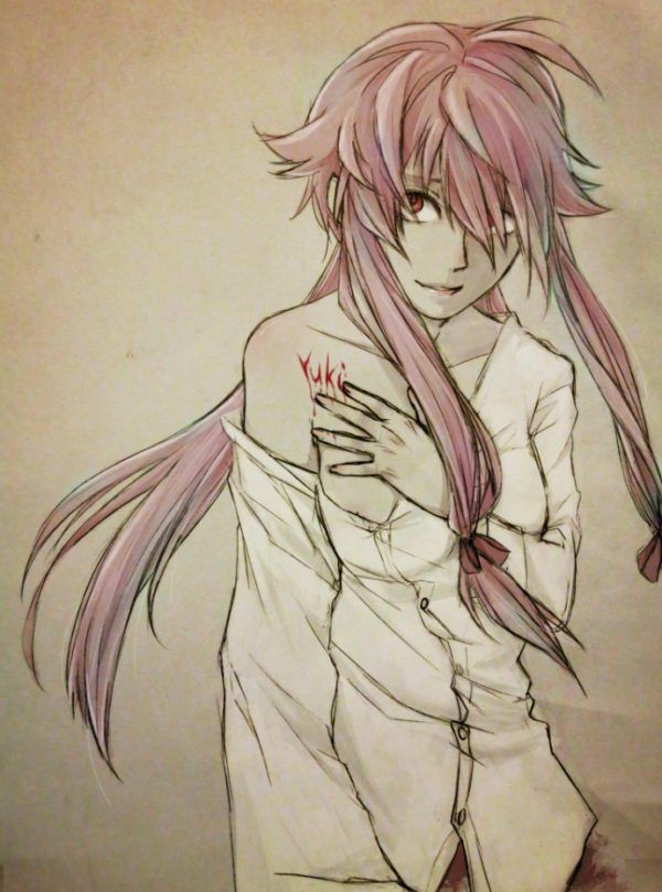 【Future Diary】High-quality erotic images that can be made into Yuno Atsuma's wallpaper (PC / smartphone) 14