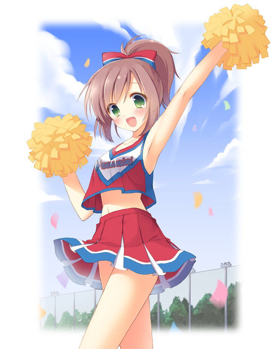 [2nd] The second erotic image of a cute cheerleader that various Tokoro will become energetic [cheerleader] 10