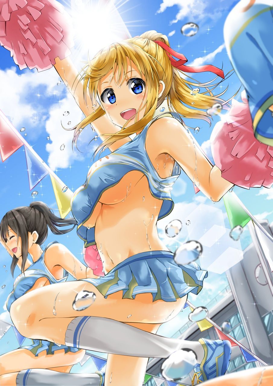 [2nd] The second erotic image of a cute cheerleader that various Tokoro will become energetic [cheerleader] 2