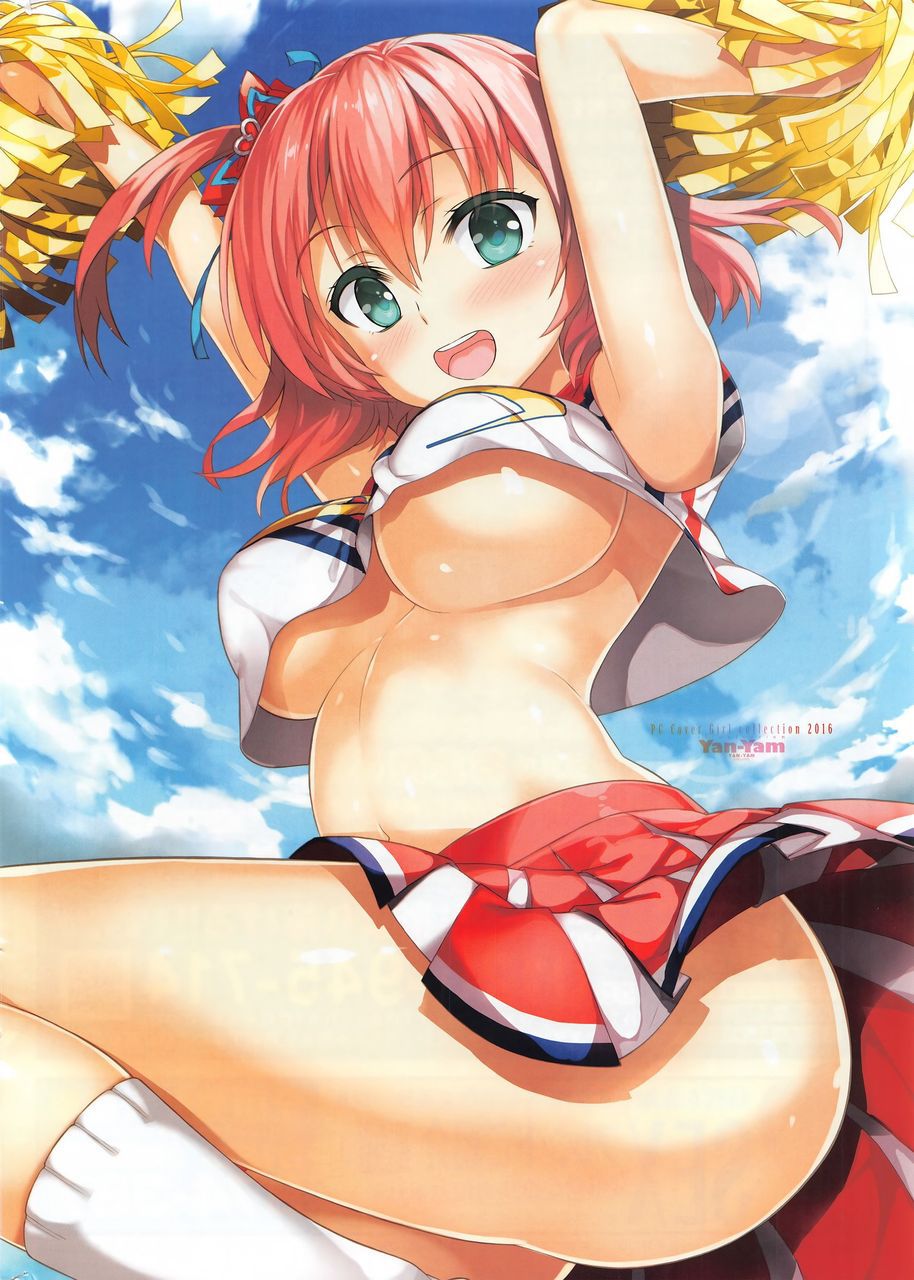 [2nd] The second erotic image of a cute cheerleader that various Tokoro will become energetic [cheerleader] 33