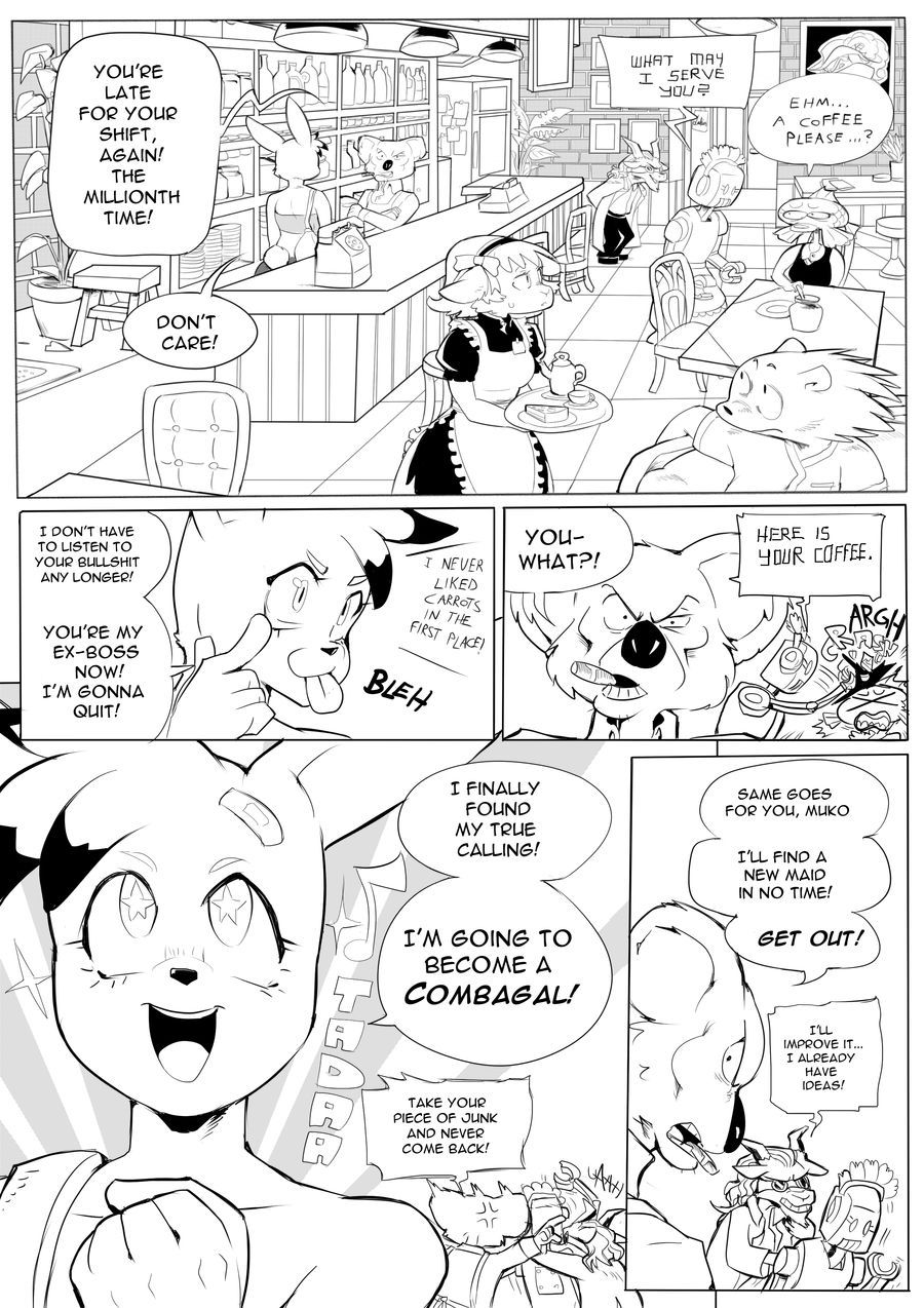 [Daigaijin] Furry Fight Chronicles (Ongoing) 22