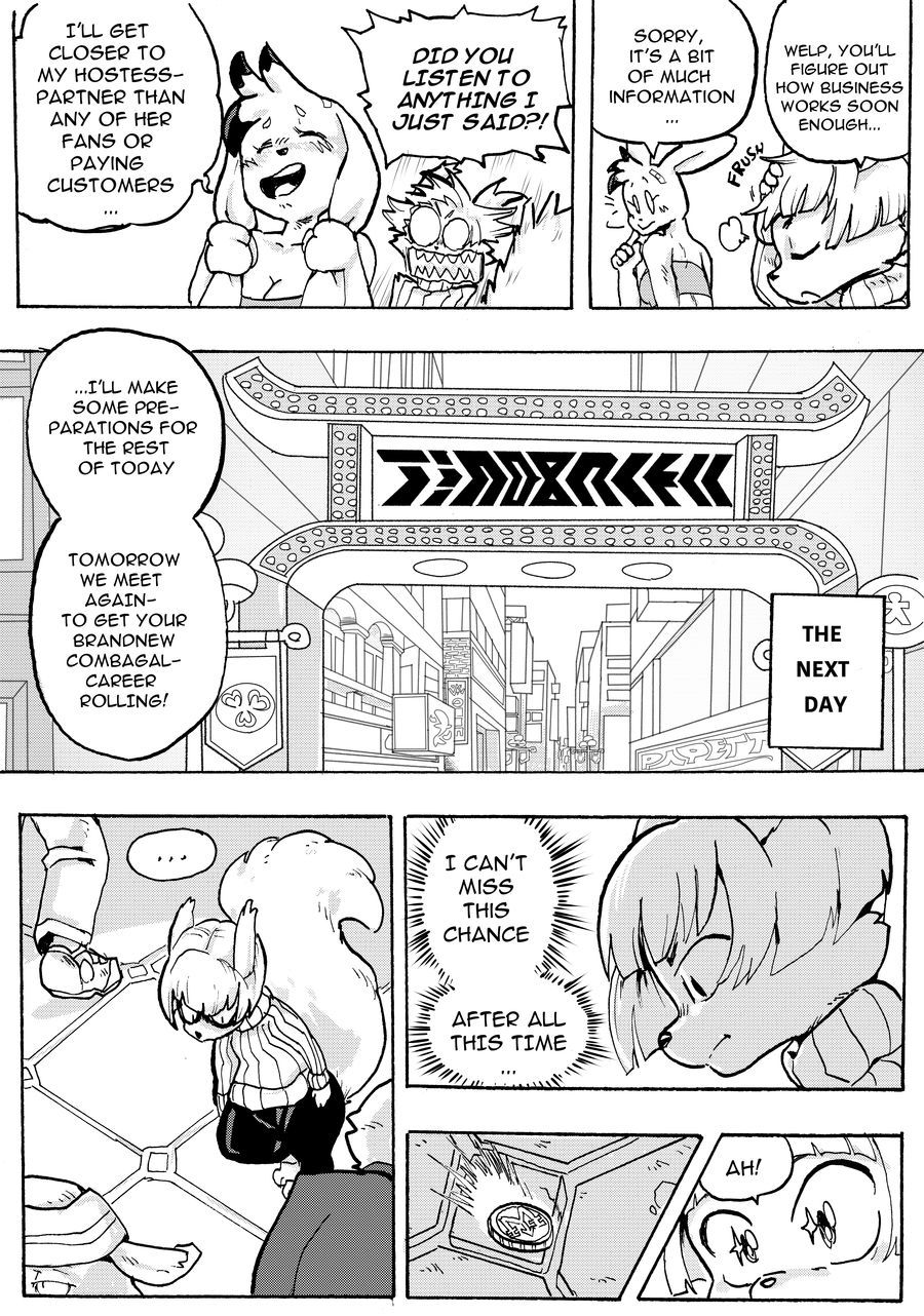 [Daigaijin] Furry Fight Chronicles (Ongoing) 34