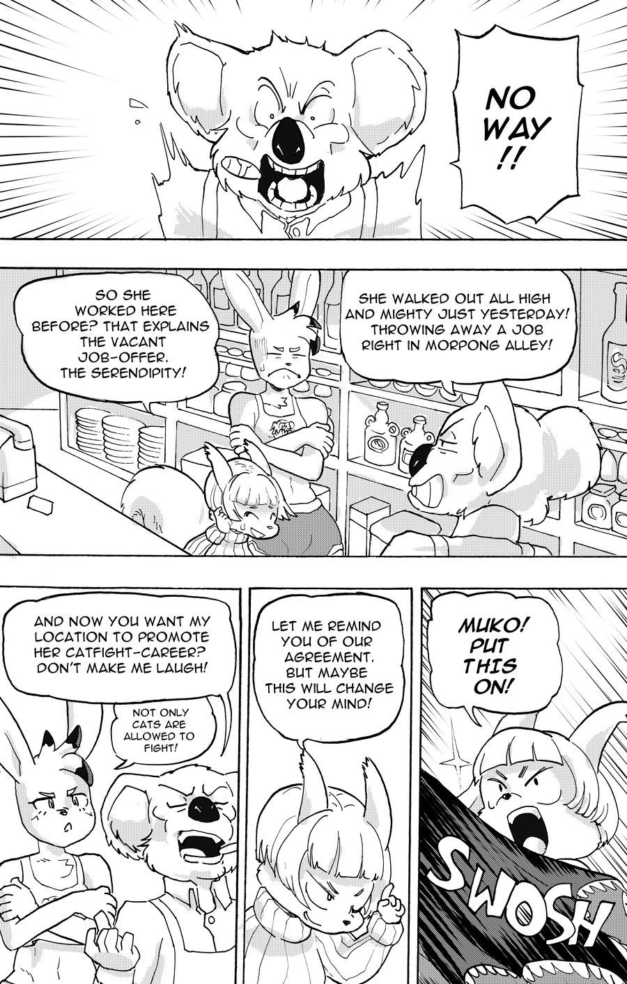 [Daigaijin] Furry Fight Chronicles (Ongoing) 44