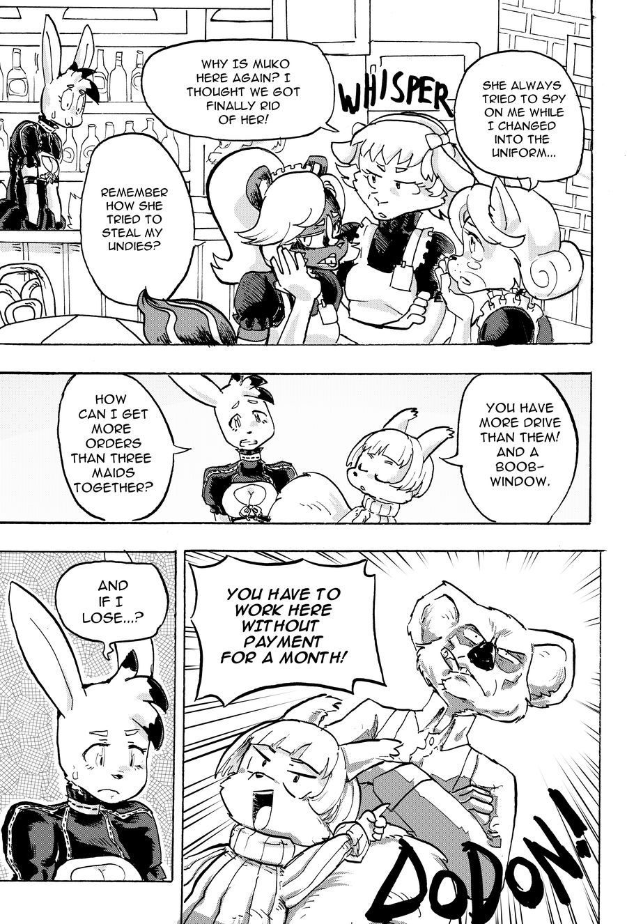 [Daigaijin] Furry Fight Chronicles (Ongoing) 46