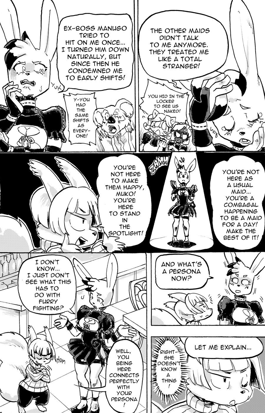 [Daigaijin] Furry Fight Chronicles (Ongoing) 48