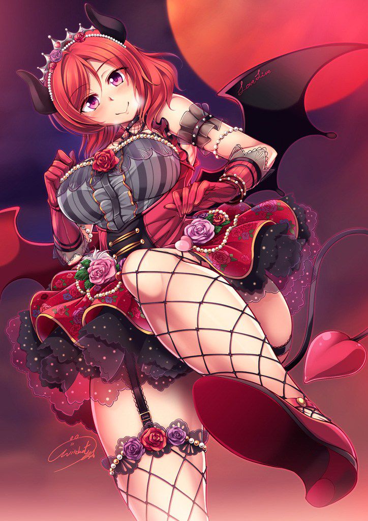 Love Live! Erotic pictures of Nishiki (maki) 2