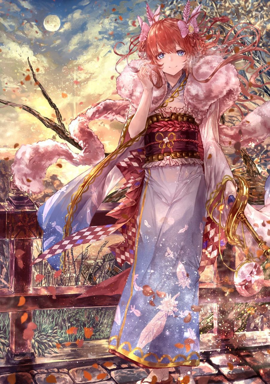 Secondary image of a beautiful girl in kimono 20 [kimono] 14