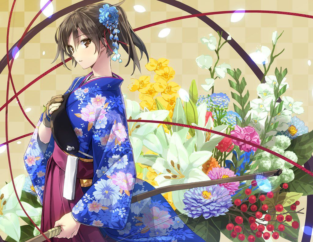 Secondary image of a beautiful girl in kimono 20 [kimono] 3