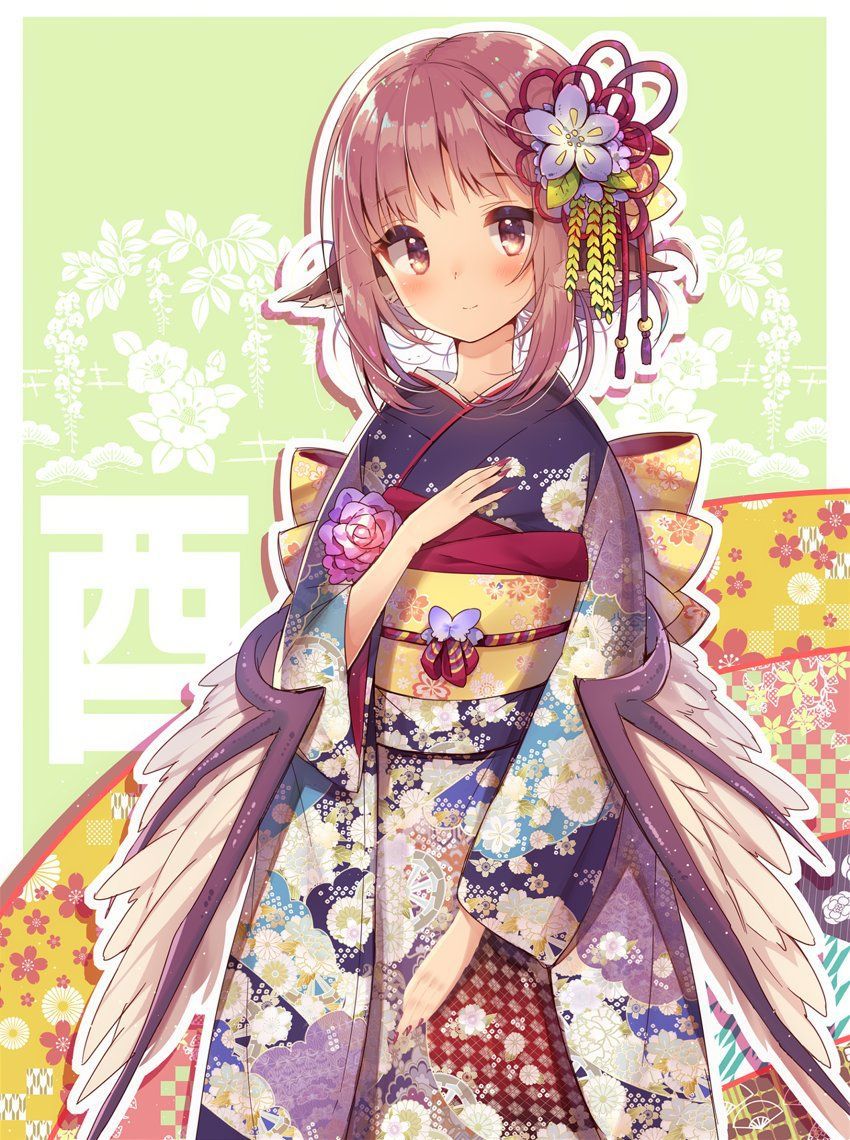 Secondary image of a beautiful girl in kimono 20 [kimono] 5