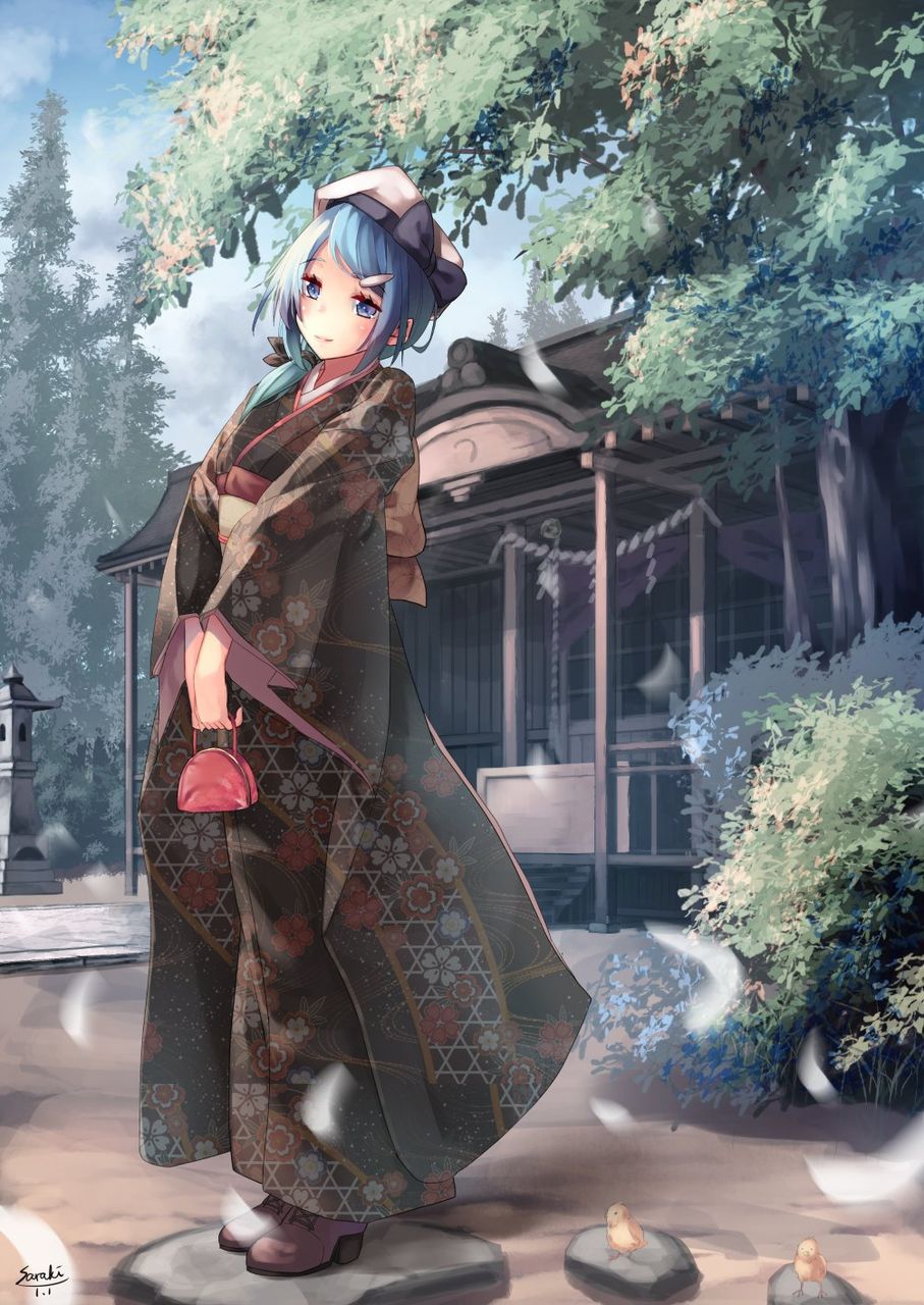 Secondary image of a beautiful girl in kimono 20 [kimono] 6