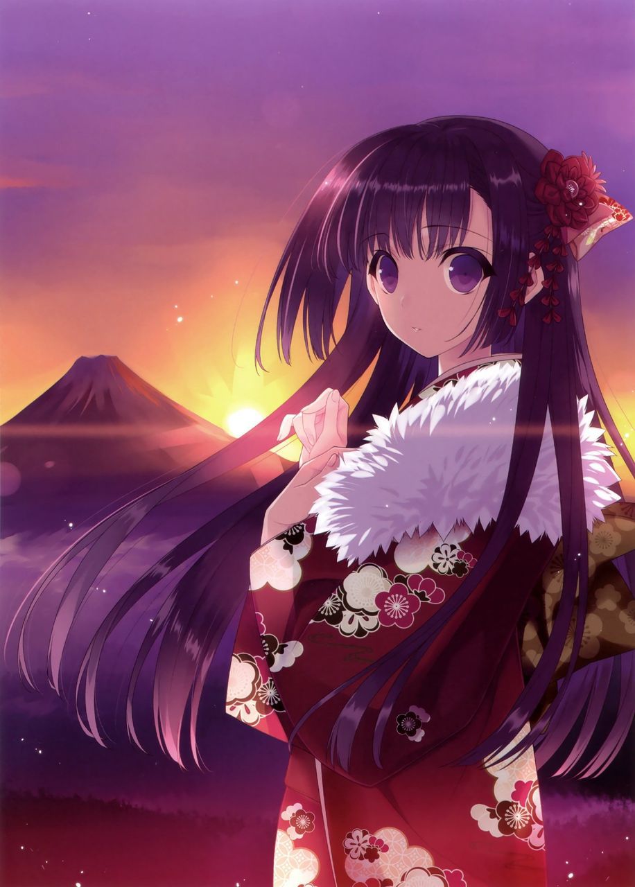 Secondary image of a beautiful girl in kimono 20 [kimono] 7