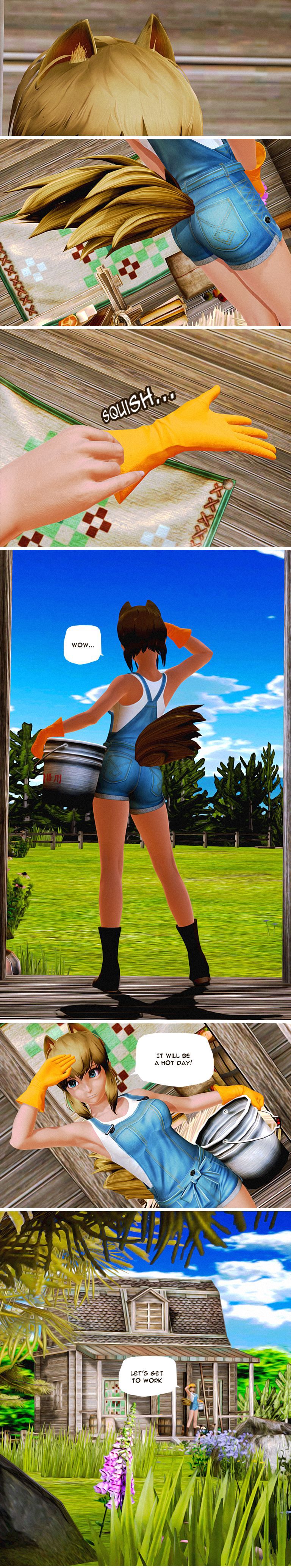 Doggette's busy day [ENGLISH] Honey Select 2