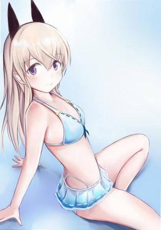 Take the erotic picture of Strike Witches coming out! 18