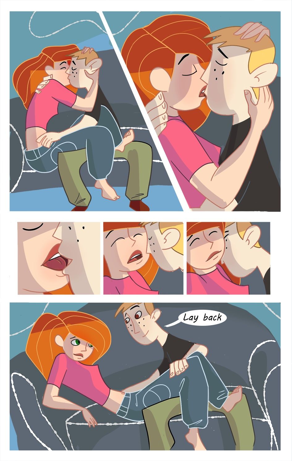 [Uanonkp] The Couch (Kim Possible) 5