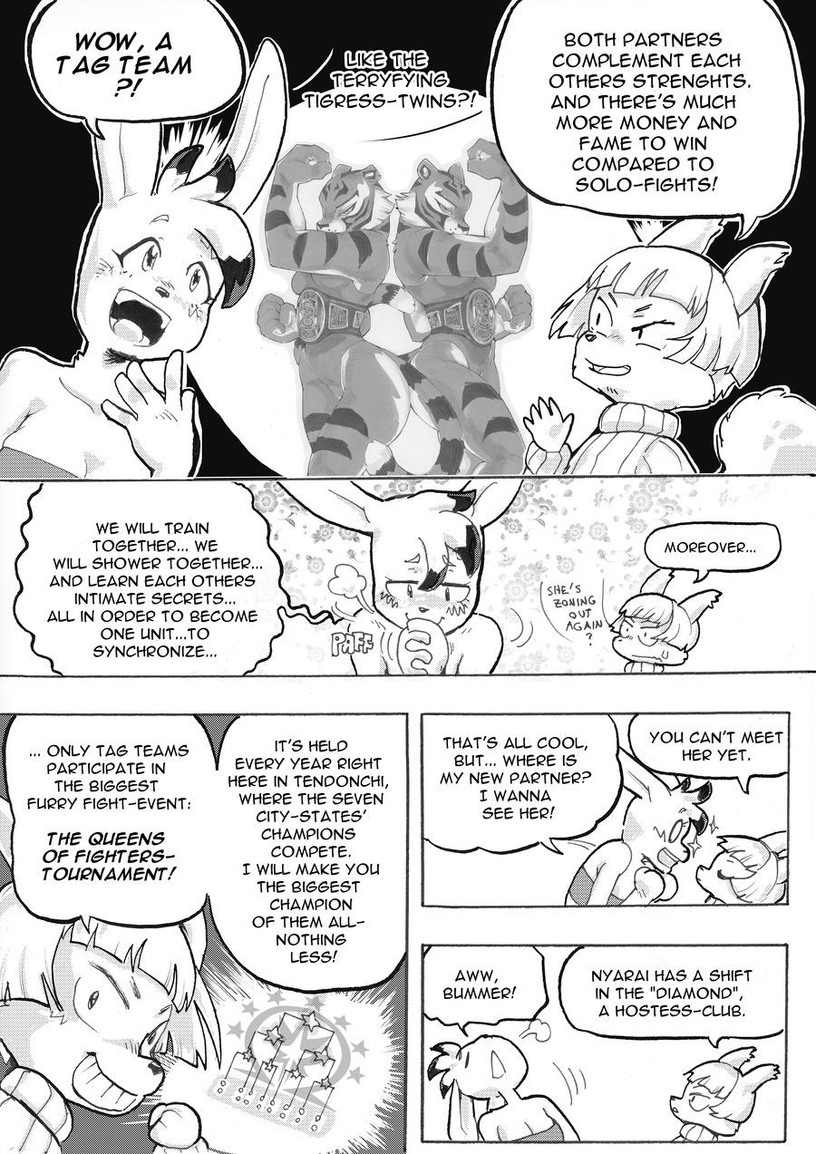 [Daigaijin] Furry Fight Chronicles (Ongoing) 32