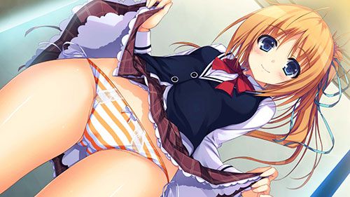 【Secondary Erotic】 Erotic image of a girl wearing Shimashima's girlish pants is here 20