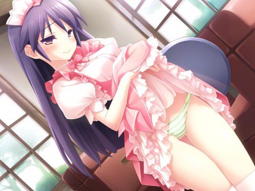 【Secondary Erotic】 Erotic image of a girl wearing Shimashima's girlish pants is here 8