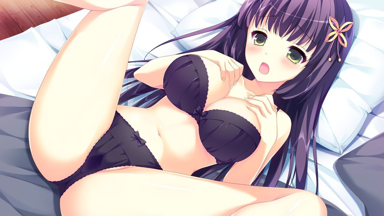 Secondary erotic image of a girl wearing black underwear that looks sexier than [secondary] [black underwear] 5