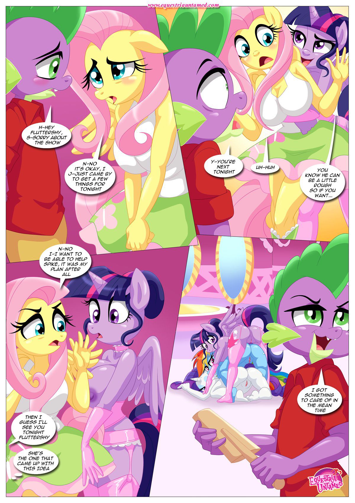 [Palcomix] The Secret Ingredient is Fluttershy... Fluttershy (My Little Pony Friendship Is Magic) [Ongoing] 13