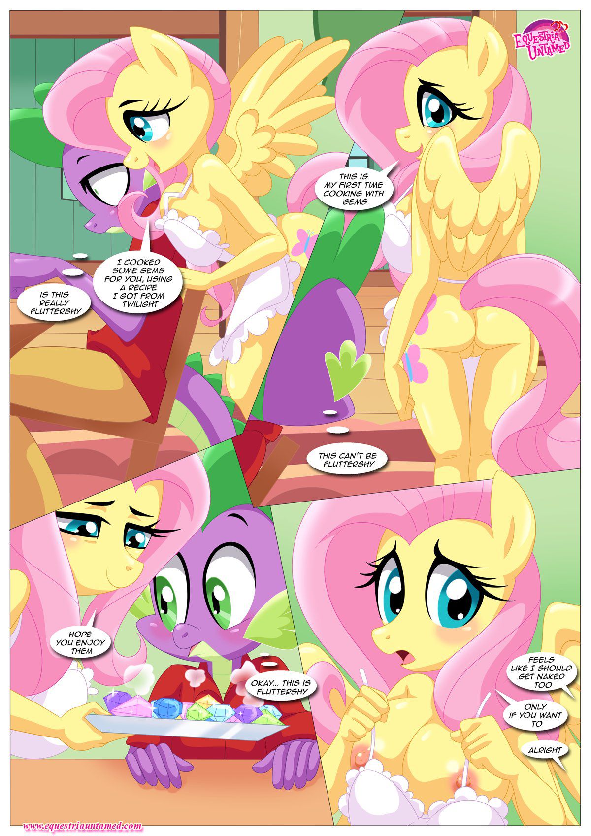 [Palcomix] The Secret Ingredient is Fluttershy... Fluttershy (My Little Pony Friendship Is Magic) [Ongoing] 20