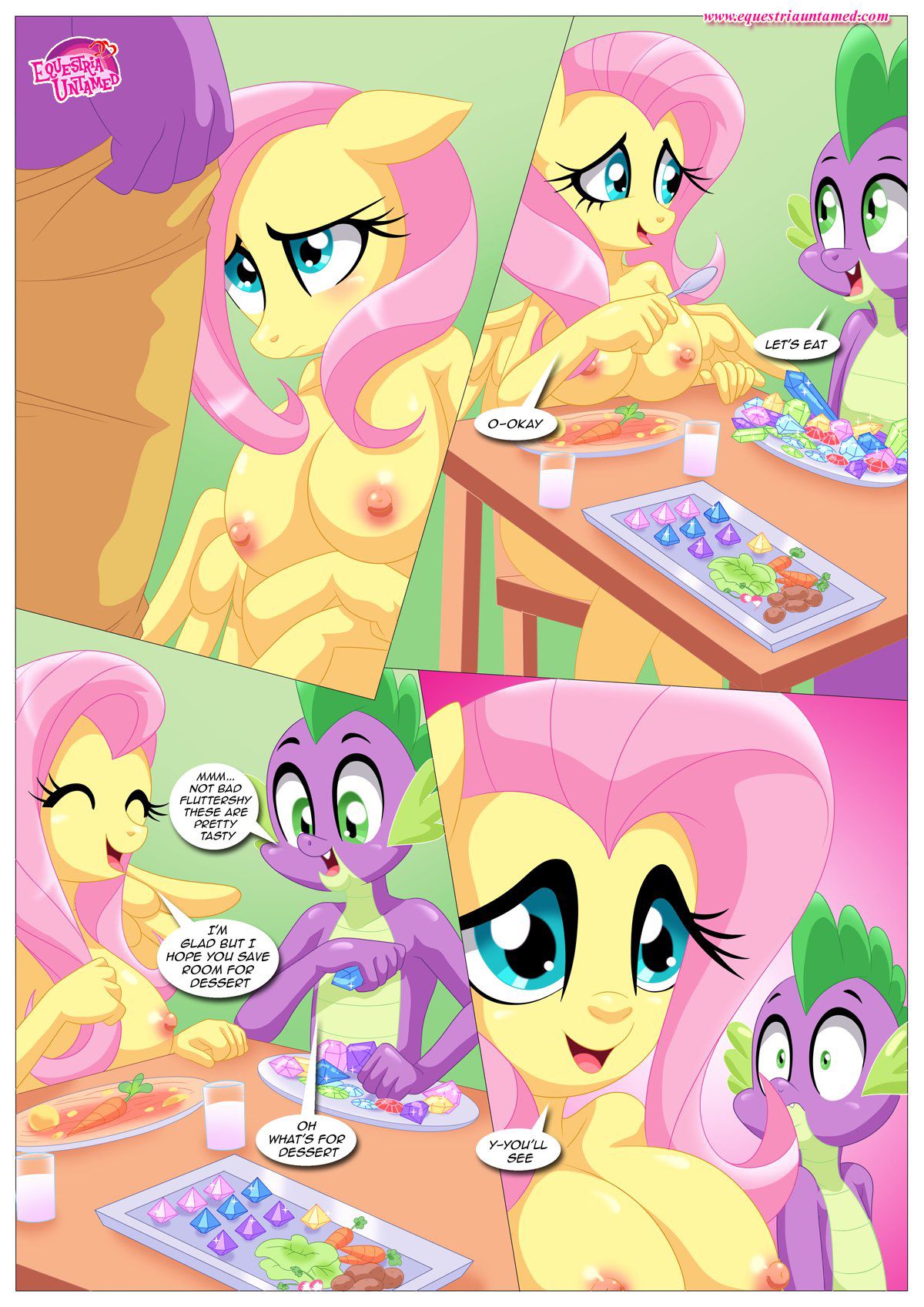 [Palcomix] The Secret Ingredient is Fluttershy... Fluttershy (My Little Pony Friendship Is Magic) [Ongoing] 21