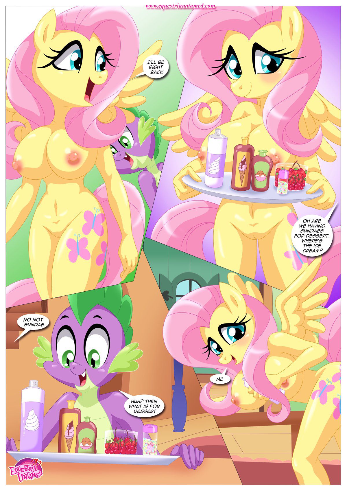 [Palcomix] The Secret Ingredient is Fluttershy... Fluttershy (My Little Pony Friendship Is Magic) [Ongoing] 22