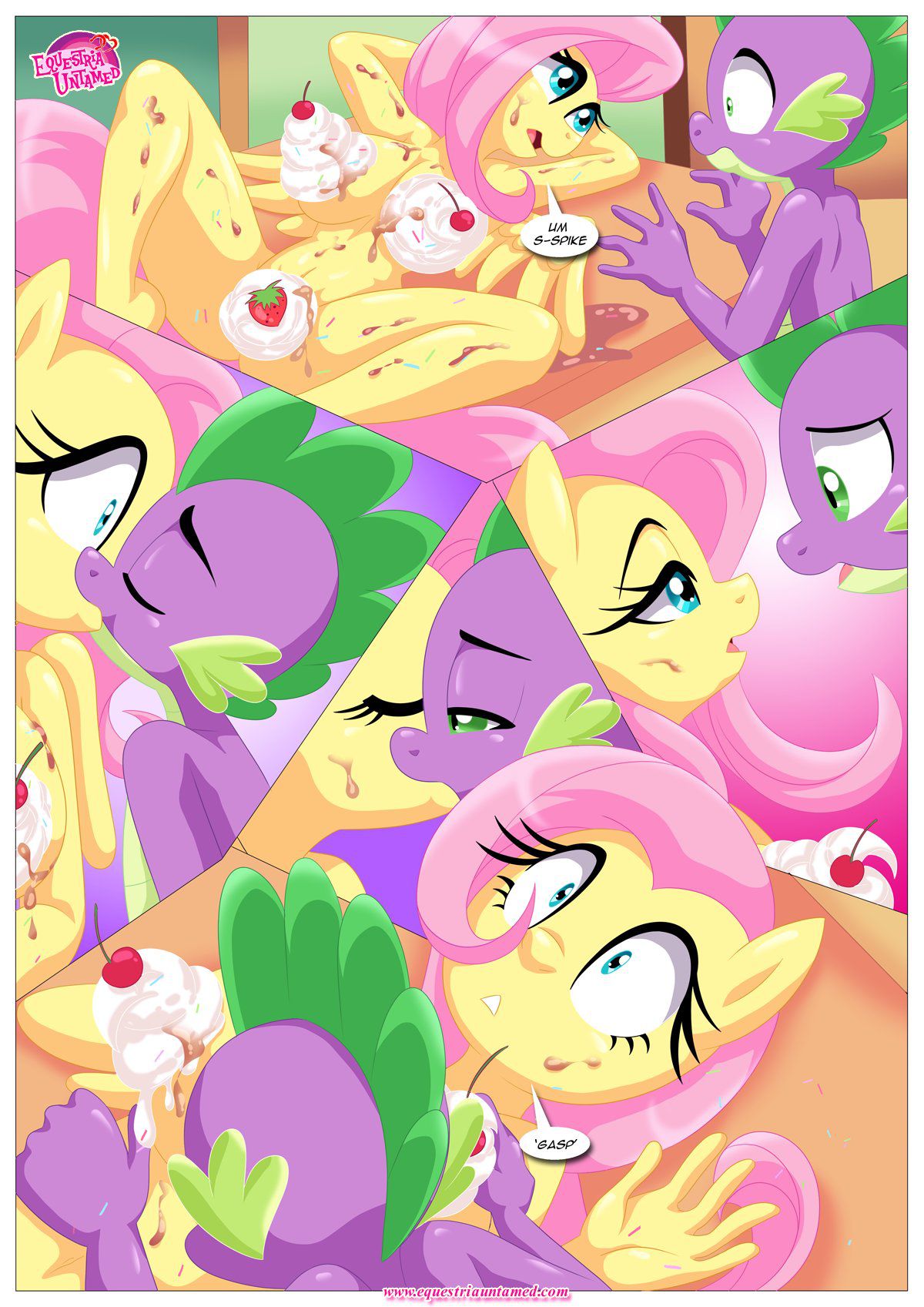 [Palcomix] The Secret Ingredient is Fluttershy... Fluttershy (My Little Pony Friendship Is Magic) [Ongoing] 26