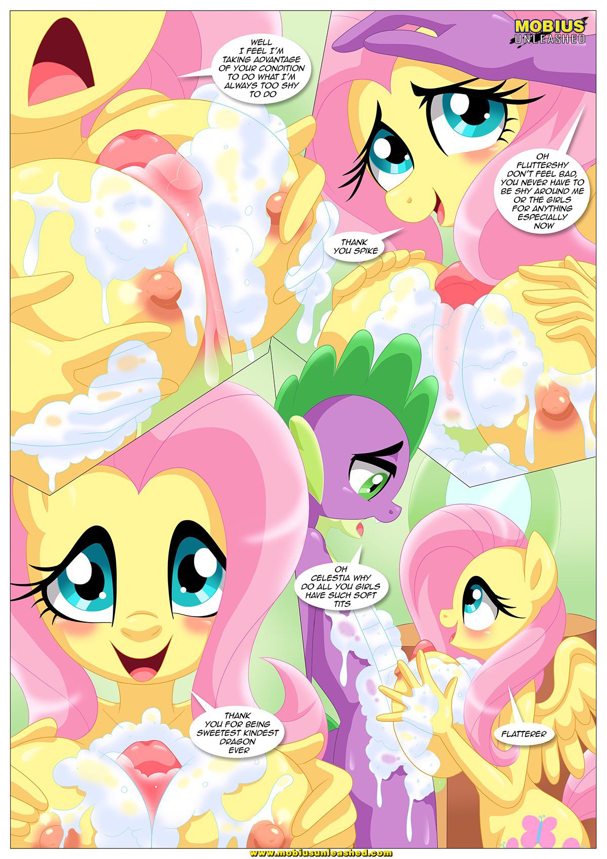 [Palcomix] The Secret Ingredient is Fluttershy... Fluttershy (My Little Pony Friendship Is Magic) [Ongoing] 34