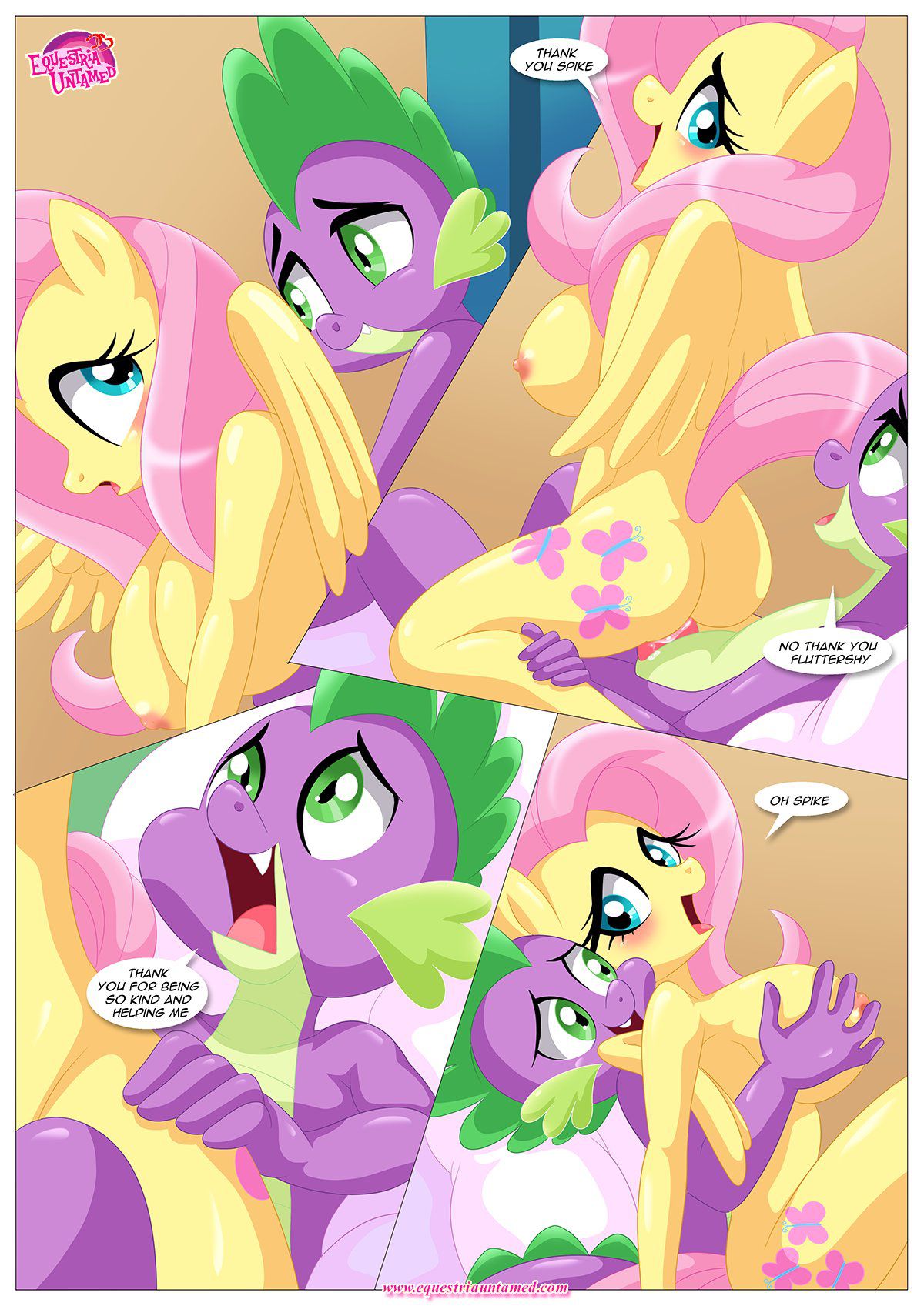 [Palcomix] The Secret Ingredient is Fluttershy... Fluttershy (My Little Pony Friendship Is Magic) [Ongoing] 40