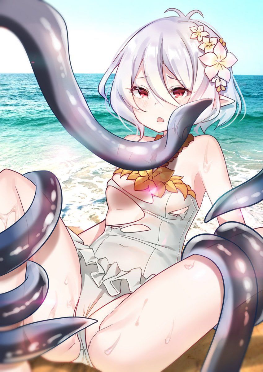 [Loli tentacle rape] Secondary loli tentacle incest secondary erotic image that is being by horrible tentacles even if a loli girl sees 47