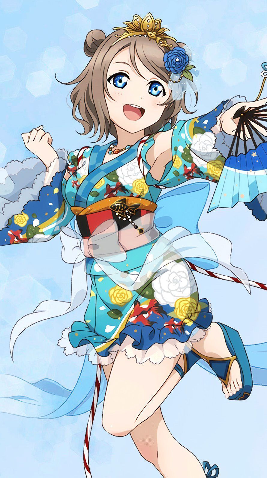 Love Live, Sunshine! Card-like image of your SSR, SR, and R of Watanabe-chan 11