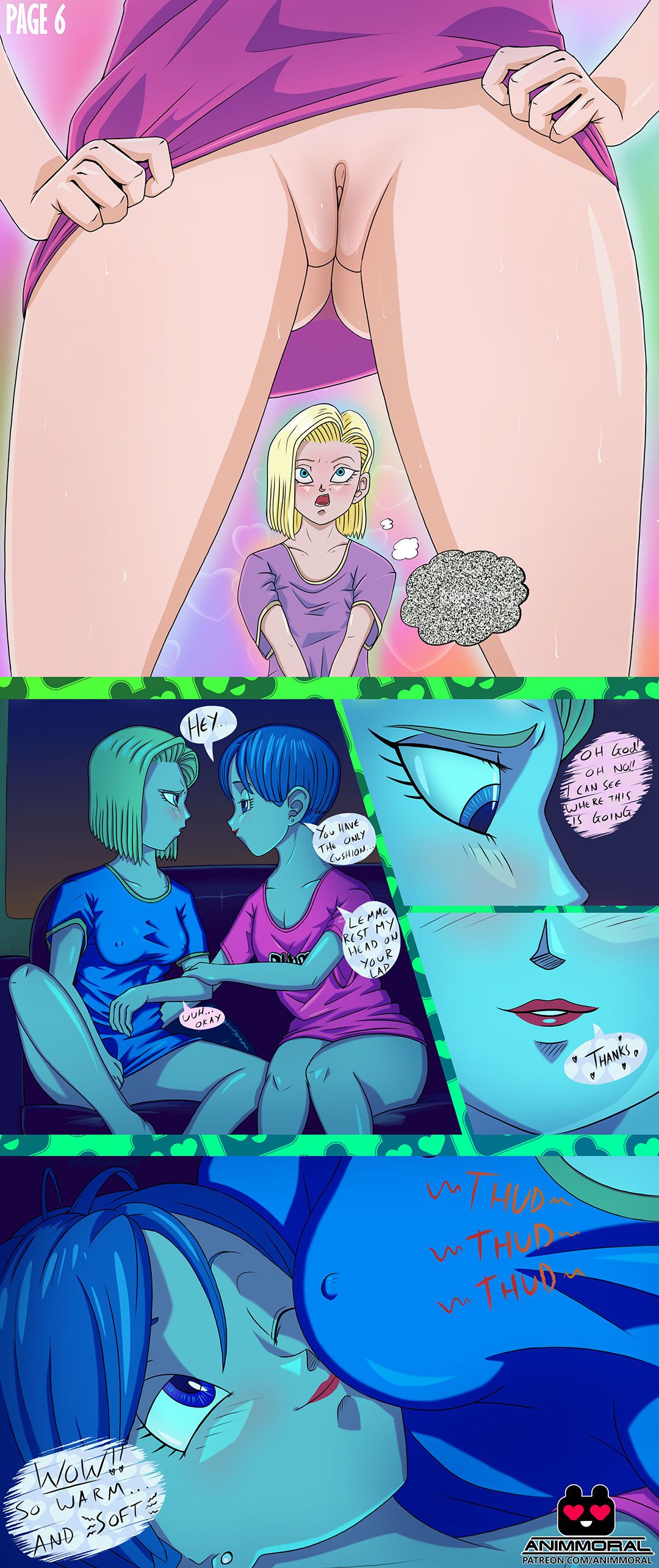 [Animmoral] Android 18 + Bulma (Dragon Ball Z) [Ongoing] 8