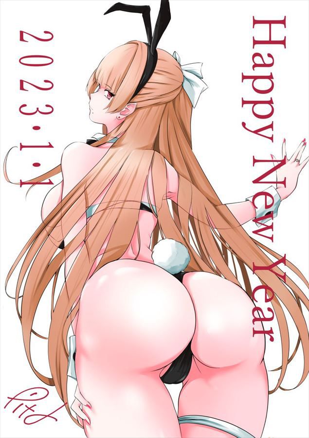 60 Erotic New Year's cards for the Year of the Rabbit 2023 [Happy New Year] 37