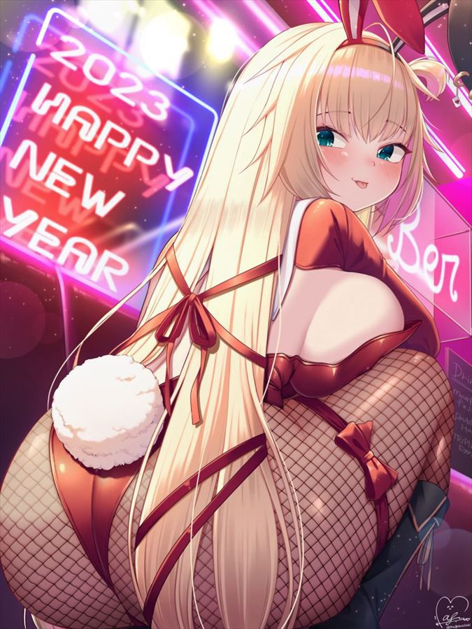 60 Erotic New Year's cards for the Year of the Rabbit 2023 [Happy New Year] 48