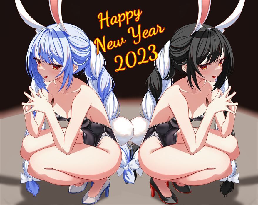 60 Erotic New Year's cards for the Year of the Rabbit 2023 [Happy New Year] 5