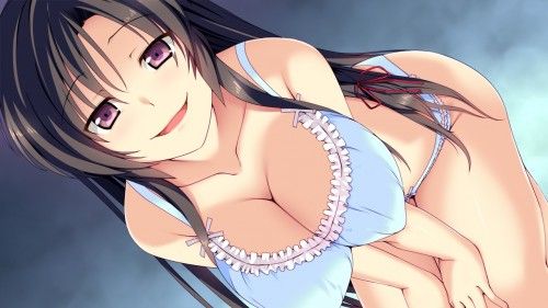 【Erotic Anime Summary】 Erotic image of a girl whose busty cleavage is too egret 【Secondary erotic】 16