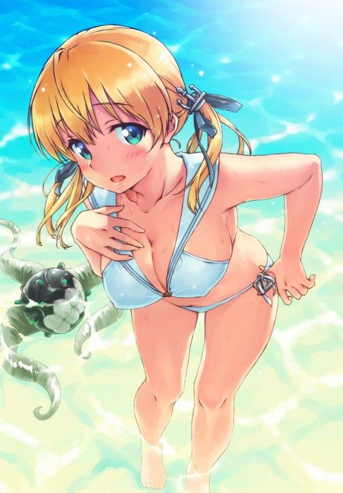 【Erotic Anime Summary】 Erotic image of a girl whose busty cleavage is too egret 【Secondary erotic】 18