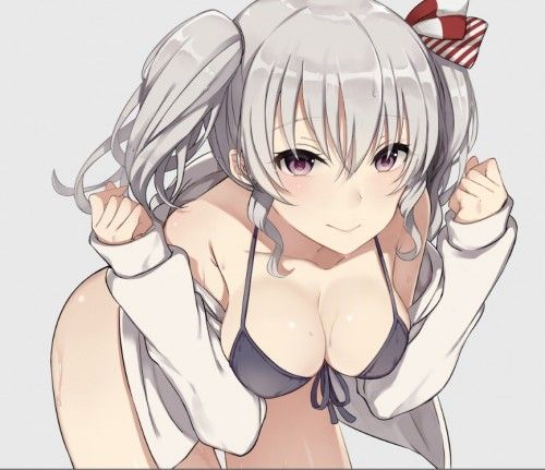 【Erotic Anime Summary】 Erotic image of a girl whose busty cleavage is too egret 【Secondary erotic】 30