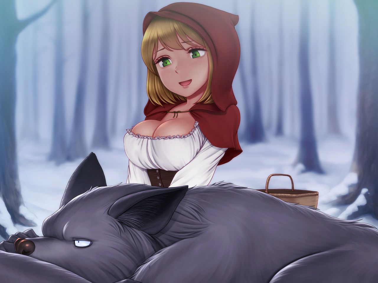 [Horiishi Horuto] Akazukin to Werewolf ~Aru Hi Mori no Naka de, Ookami-kun to...~ (Little Red Riding Hood) [堀石掘人] 赤ずきんとウェアウルフ ～ある日森の中で、オオカミくんと…～ (赤ずきん) 142