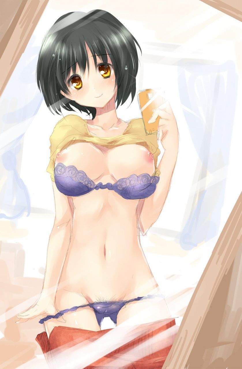 [2nd] Secondary erotic image of a girl who's going to take a lewd body in self-taking it 2 [shooting] 2